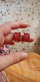 Orecchini vintage con Swarovski 