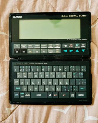 Agenda elettronica anni 80
