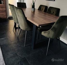 Tavolo da pranzo moderno 180x90 cm