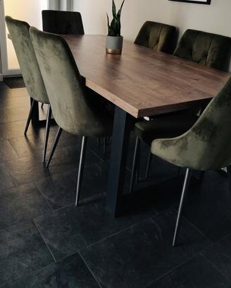 Tavolo da pranzo moderno 180x90 cm