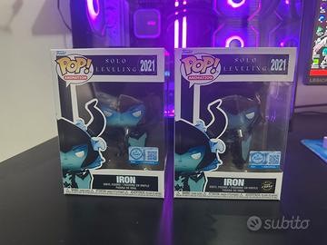 Funko Pop Solo Leveling Iron 2021  Bundle
