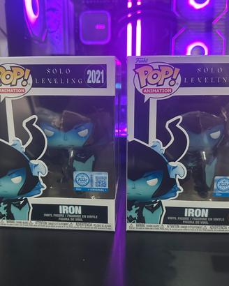 Funko Pop Solo Leveling Iron 2021  Bundle