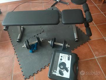 panca e pesi