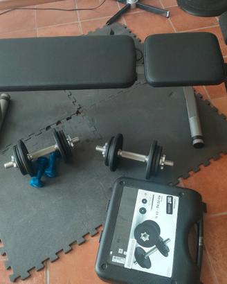 panca e pesi