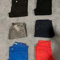 6 Pantaloni colorati