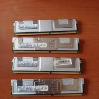 Samsung ddr2 reg ecc 4*4 da 512mb pc-5300f