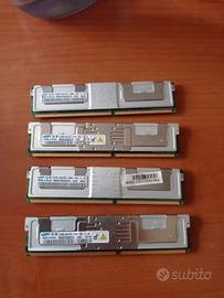 Samsung ddr2 reg ecc 4*4 da 512mb pc-5300f