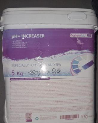 Nortembio Pool Aumentatore di pH+ Plus 5 kg