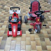 triciclo macchinina e moto 