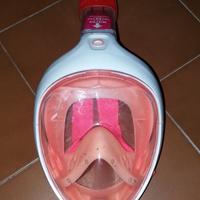 Maschera granfacciale per bambina