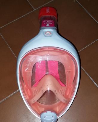 Maschera granfacciale per bambina