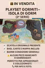 Playset Gormiti – Isola di Gorm (3ª Serie) con sca