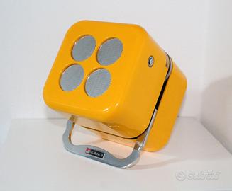 Ultravox Quadrifoglio Radio Cubo Gialla restaurata