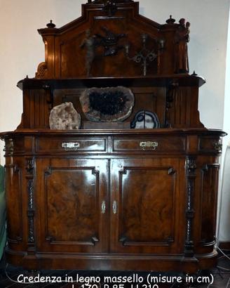 credenza in legno massello