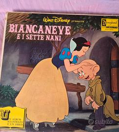 Biancaneve e i 7 nani - Album illustrato disco Lp