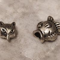 Ciondoli Volpe Pesce Charm Fox Fish Portafortuna