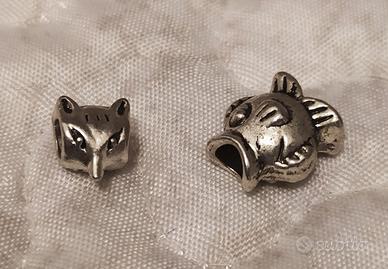 Ciondoli Volpe Pesce Charm Fox Fish Portafortuna