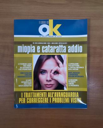 Miopia Cataratta Addio OK Salute Libro Medicina