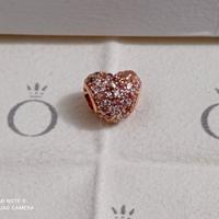 PANDORA Charm Cuore con Coccinella Splendente 78