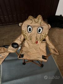 Sedia camper bambini