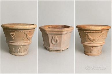 Vasi grandi in terracotta di Deruta – varie misure