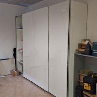 mobile 4 ante laccato bianco misure 3x2,35x0,63