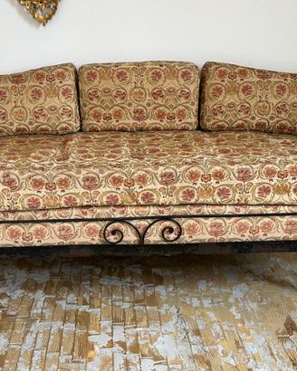 Sofa divano in ferro battuto