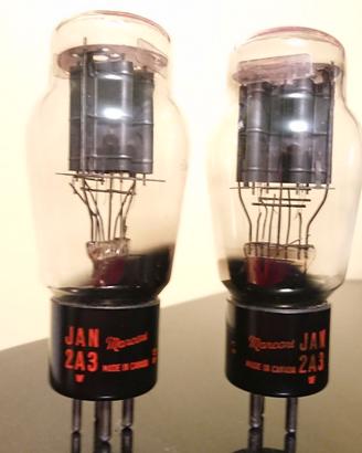 Coppia valvole MARCONI JAN 2A3