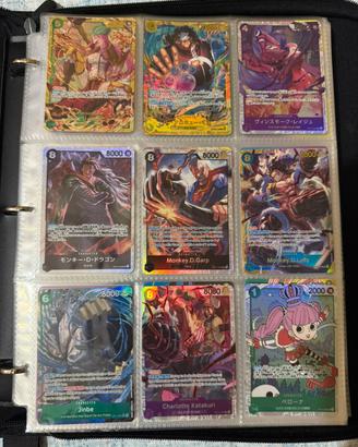Lotto carte one piece card game