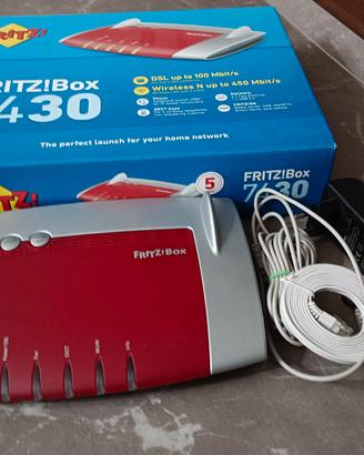 modem fibra Fritz Box