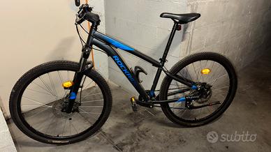 Mtb Rockrider ST 120 27,5” nero azzurro