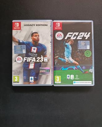 FIFA 23 + EA Sports FC 24 per Nintendo Switch 