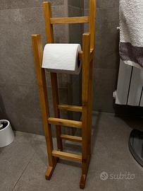 IKEA RÅGRUND - Portarotolo carta igienica in bambù