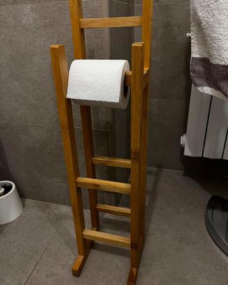 IKEA RÅGRUND - Portarotolo carta igienica in bambù