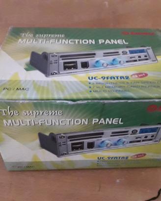 Pannello Multifunzione USB SATA per computer PC