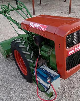 trattore motocoltivatore 18cv avv. eletrico
