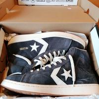 CONVERSE PRO LEATHER HI JEANS