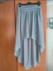 Gonna Asimmetrica Corta Davanti e Lunga Dietro