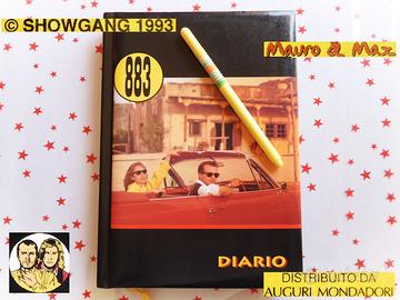 🎶 883 Pezzali DIARIO Vintage 1993 + penna JOLLYNA