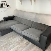 Divano 3 posti con chaise longue