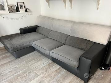 Divano 3 posti con chaise longue