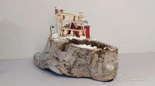 Originale Artigianale Pensiero per Natale