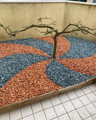 graniglia per decorare giardino 