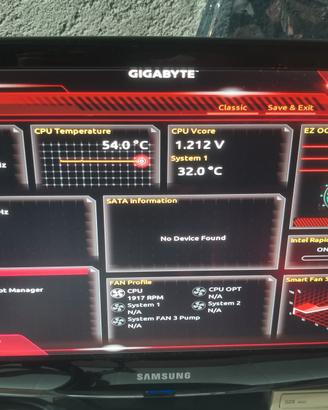  Intel I5 7600k + Gigabyte Z270X-Ultra GAMING