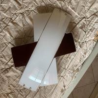 Lampada applique vetro made in Italy rara SFORZIN