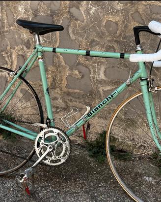 Bicicletta Bianchi Campione del mondo 73-74.