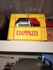 Cassetta porta bottiglie vintage Ciapazzi