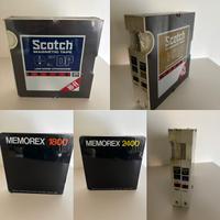 Bobine Nastri Magnetici Reel to reel Sigillati