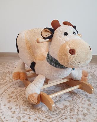 Dondolino cavalcabile mucca Kiddy Play