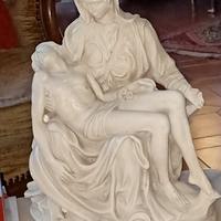 Statua Marmo La Pietà di Michelangelo Buonarroti